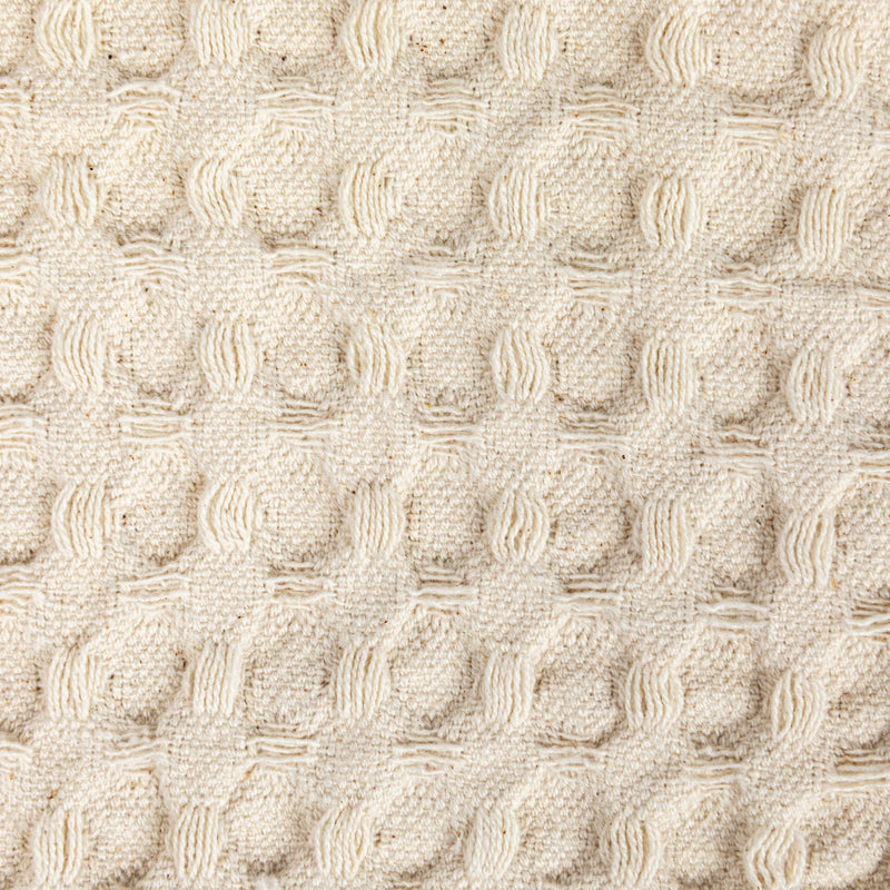 S/3 10-1/2" Sq Cotton Waffle