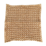 S/3 10-1/2" Sq Cotton Waffle