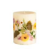 Medium Round Botanical Candle - Lemon Blossom