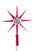 STAR OF WHIMSY TREE TOPPER- PINK/RED