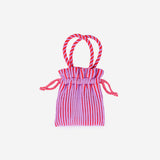 Candy Stripe Mini Tote - SS23-Poppy Lilac