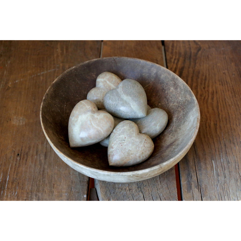 2-3/4"L Soapstone Heart