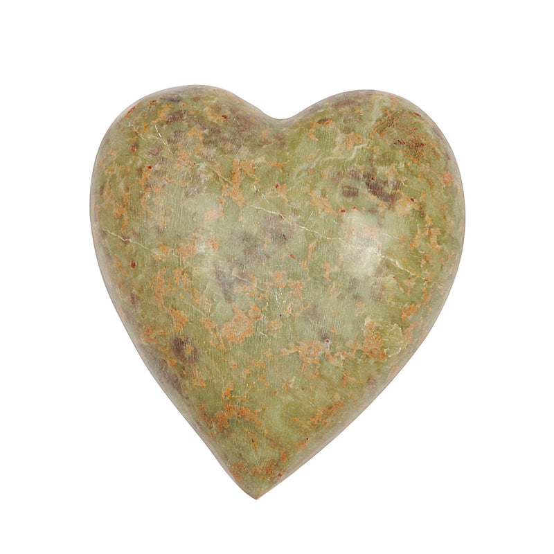 2-3/4"L Soapstone Heart