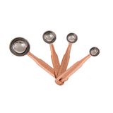 Measuring Spoons, Copper Finish