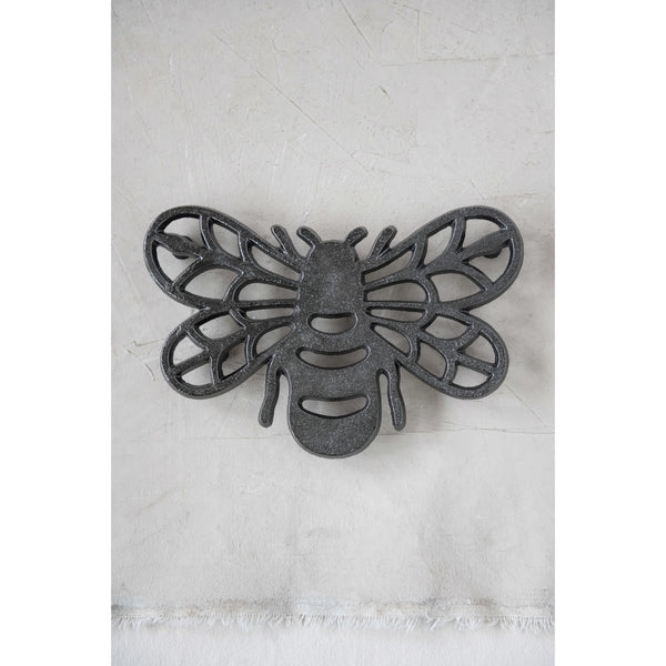 8"L Aluminium Bee Trivet