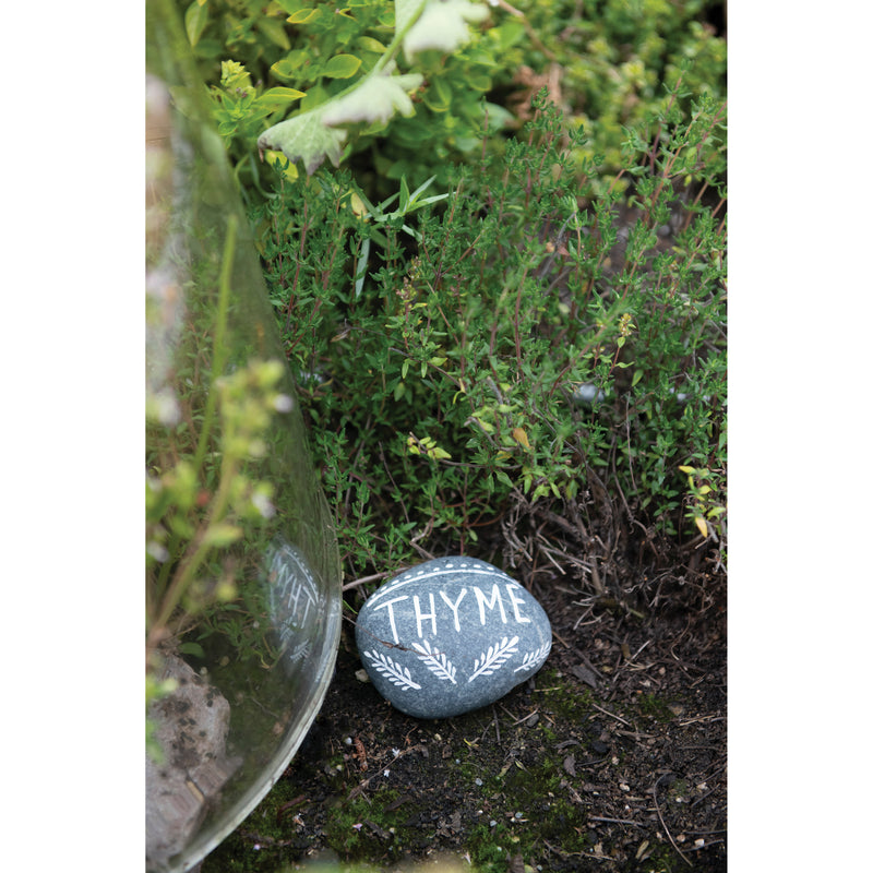 3"L Natural Stone Herb Garden