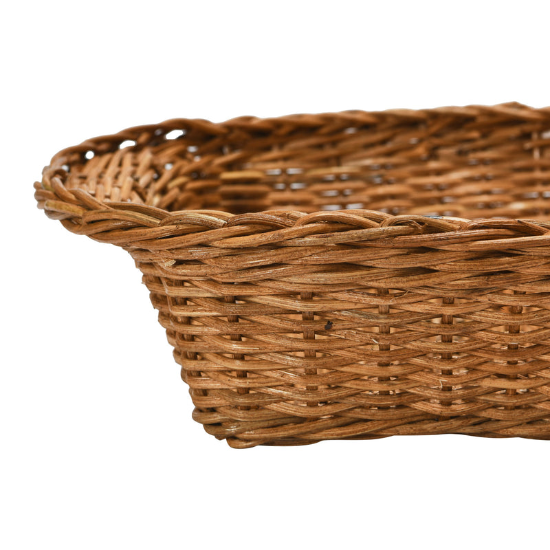 12"L x 3"H Woven Rattan