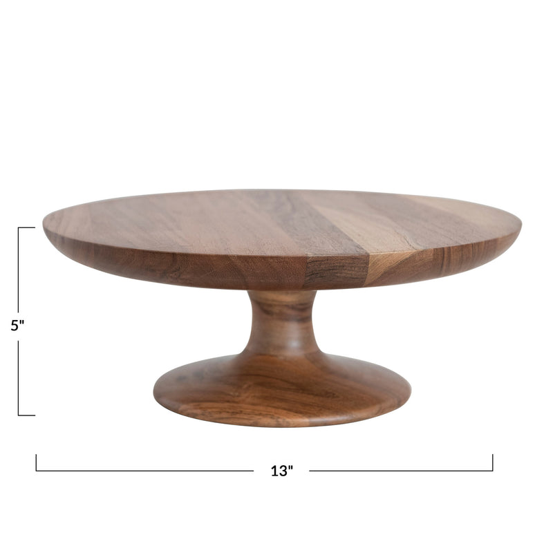 Wood Pedestal