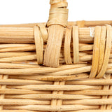 Lrg Rattan Basket Square