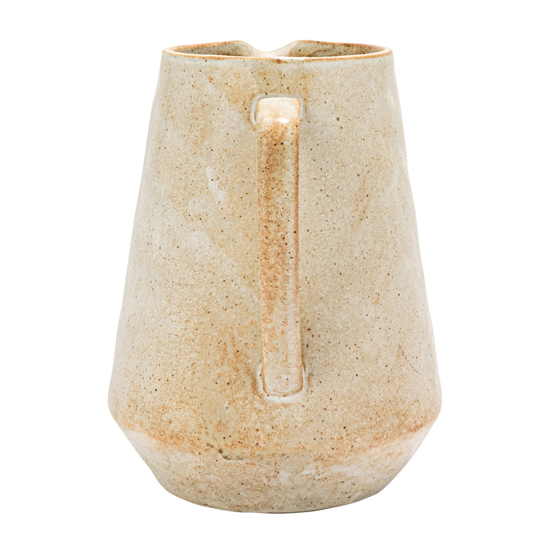 8-1/4"H Stoneware Pitcher