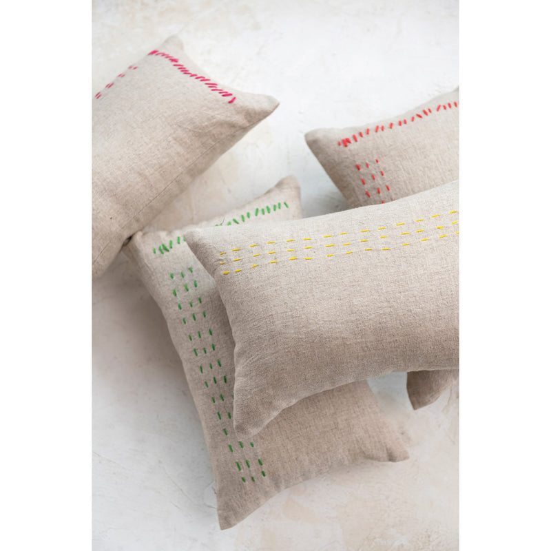 Linen Lumbar Pillow