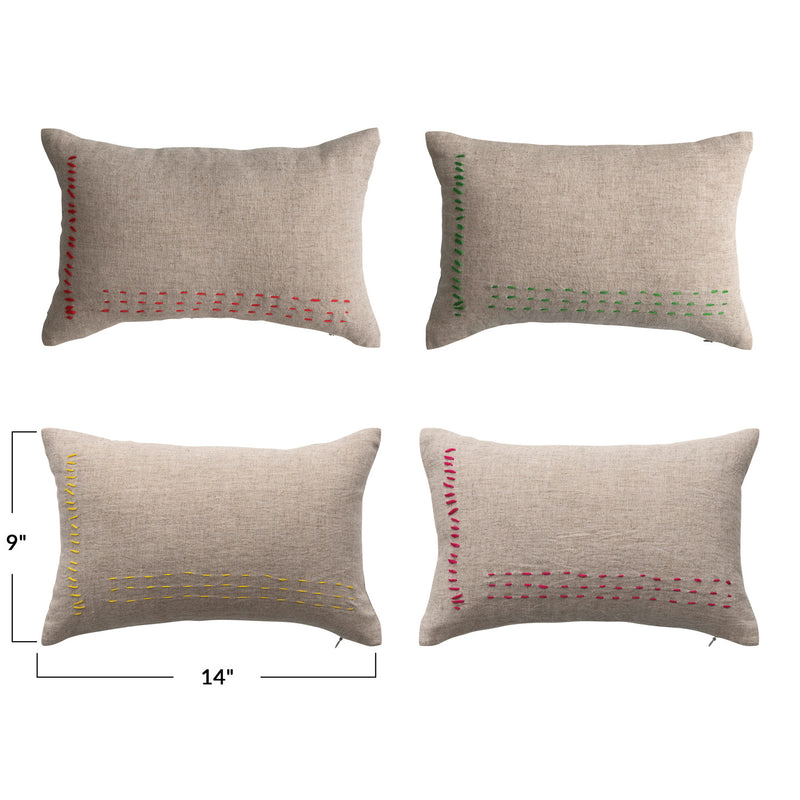 Linen Lumbar Pillow