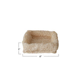 6"L x 4"W x 1"H Loofah