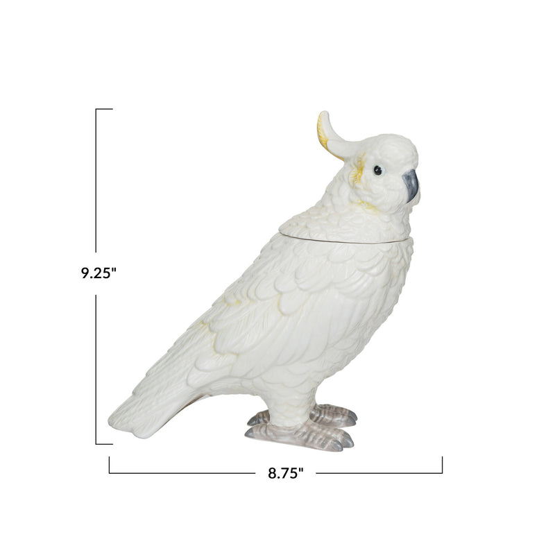 Ceramic Cockatoo