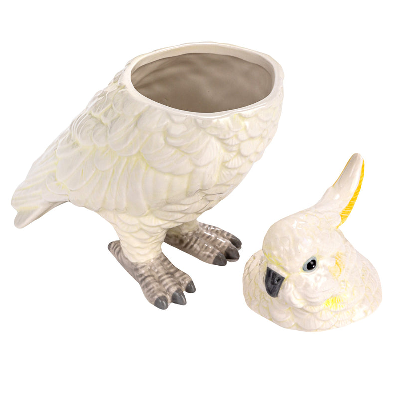 Ceramic Cockatoo