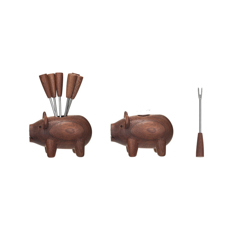 Pig Appetizer Forks