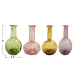 Hand-Blown Recycled Glass Vases