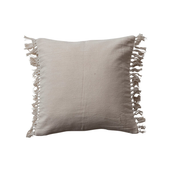 20" Square Cotton Pillow