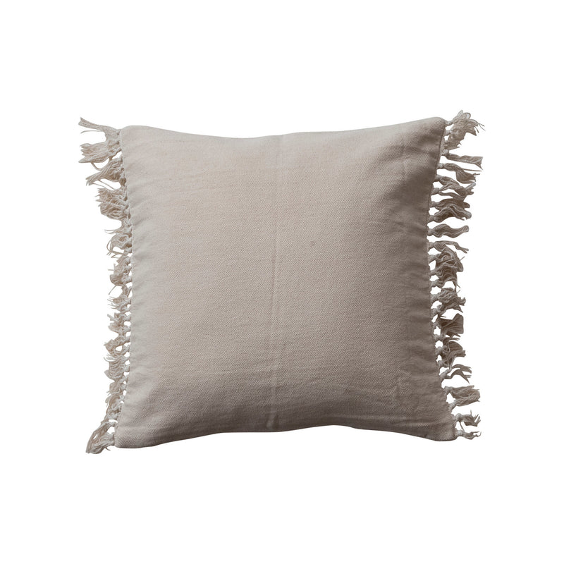 20" Square Cotton Pillow