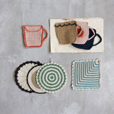 Crocheted Coaster / Trivet Mug