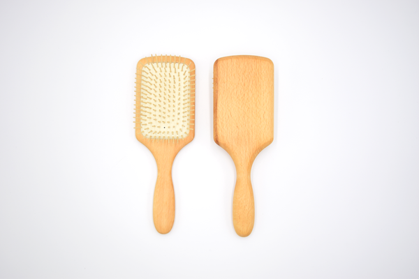 Hair Brush Paddle Wood Pins