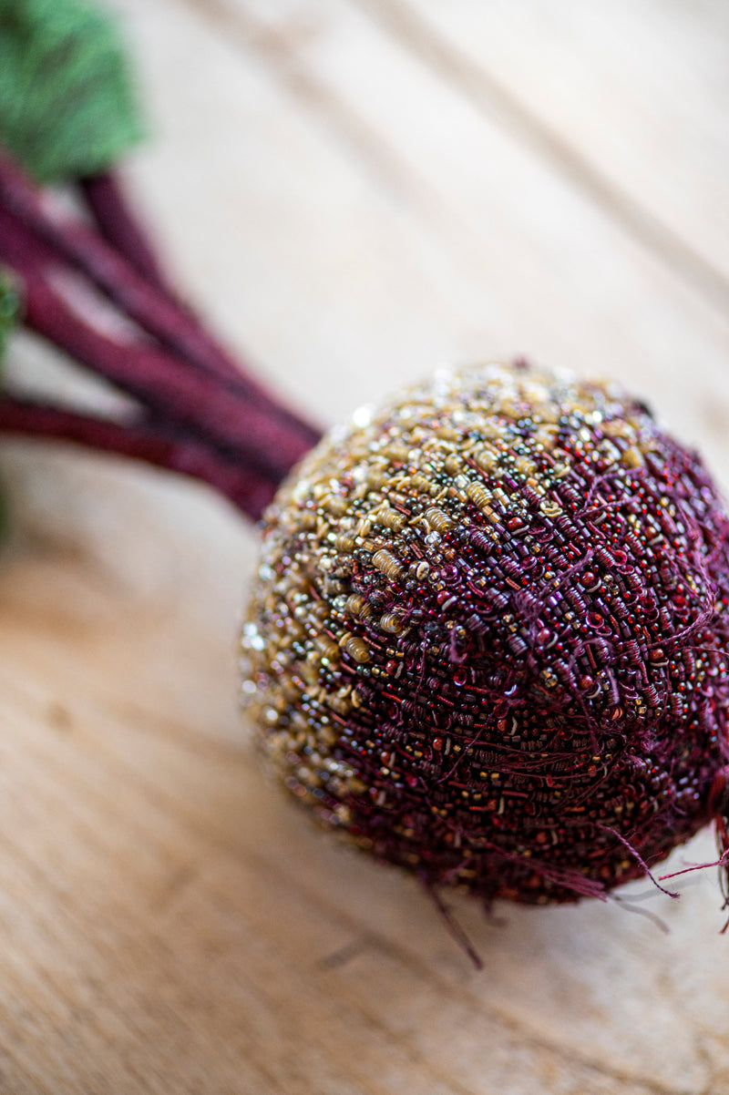 Red Garden Beet Object Art