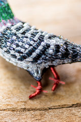 Homing Pigeon Brooch Pin