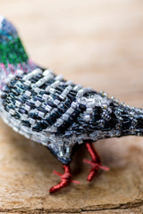 Homing Pigeon Brooch Pin