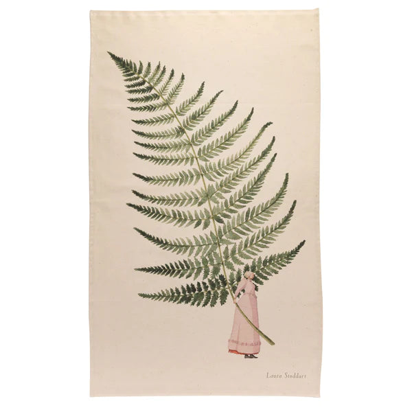 Fabulous Ferns - Single Fern Tea Towel