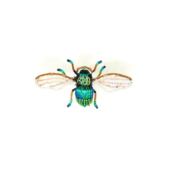 Field Bee Brooch Pin