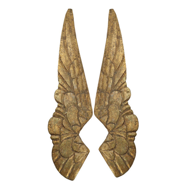 Small Wood Wing Pair