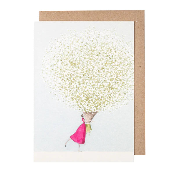 Baby's Breath Greeting Card