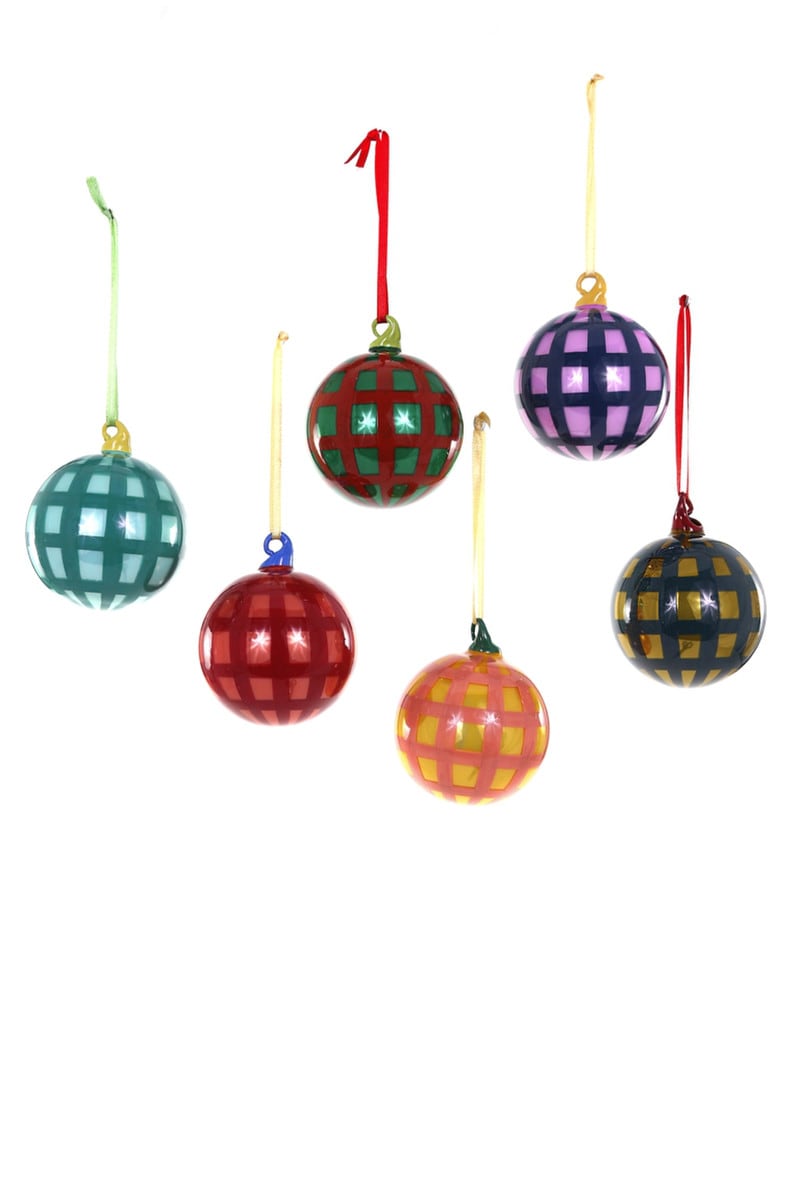 JOLLY GINGHAM BAUBLE- SM