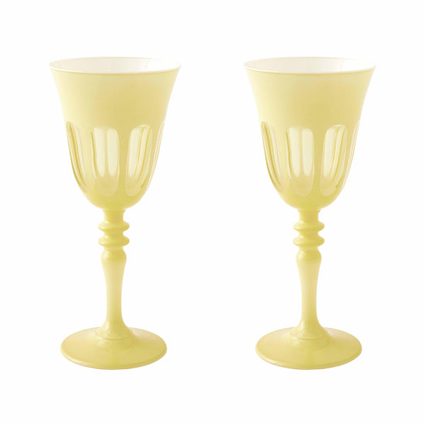 RIALTO WINE GLASS CREME