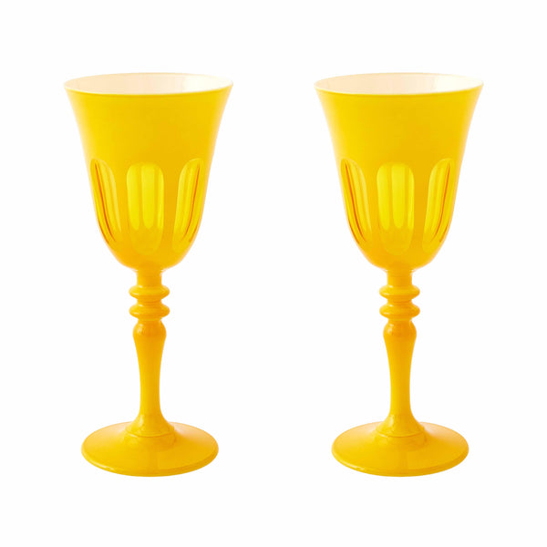 RIALTO WINE GLASS SAFFRON