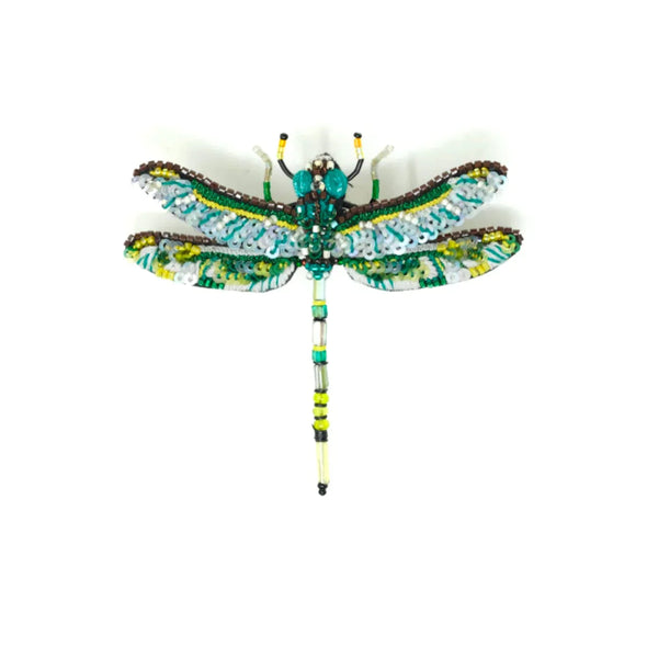 Green Darner Dragonfly Brooch Pin