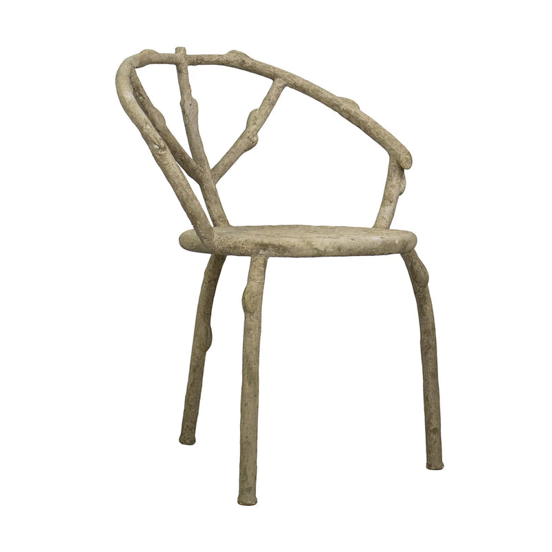 Faux Bois 3 Leg Chair