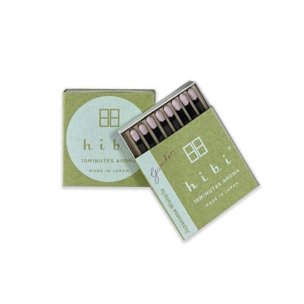 Hibi Match - Box of 8 Incense Matches - Japanese Wisteria