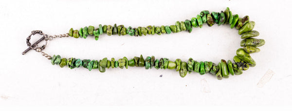 Green Turquoise Native American Necklace