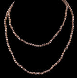 Smokey Quartz Necklace & 14K Gold Clasp
