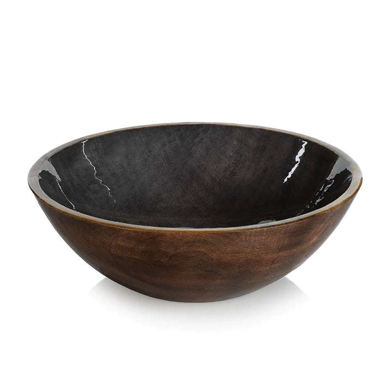 Desert Oasis Mango Wood Bowl - Sedona Gray - Small