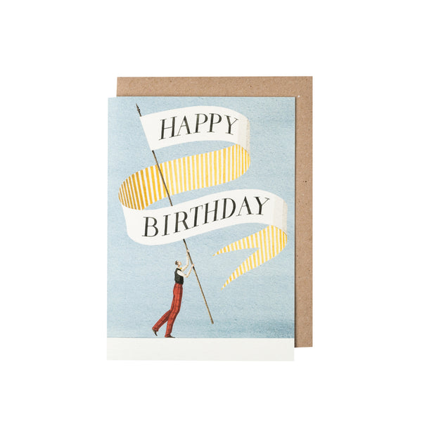 Happy Birthday Gentleman Greeting Card