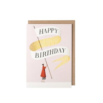 Happy Birthday Lady Greeting Card