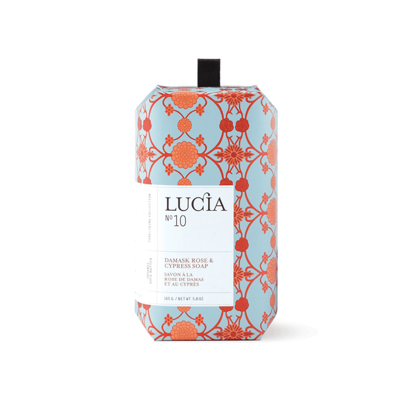 LUCIA N°10 Damask Rose & Cypress Soap