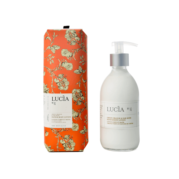 LUCIA N°4 Green Orange & Oak Moss Hand & Body Lotion