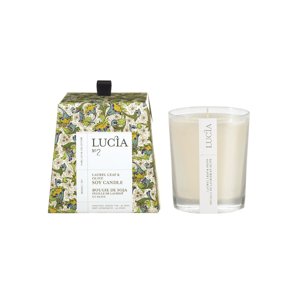 LUCIA N°2 Laurel Leaf & Olive Soy Candle