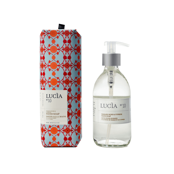 LUCIA N°10 Damask Rose & Cypress Hand Soap