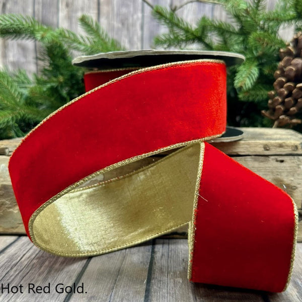 Lush Velvet Program 2.5" - Hot Red Gold