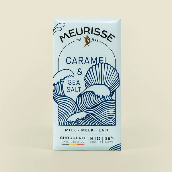 Meurisse Chocolate - Carmel Sea Salt - Milk Chocolate 39%