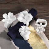 Napkin Rings Bone China Flowers